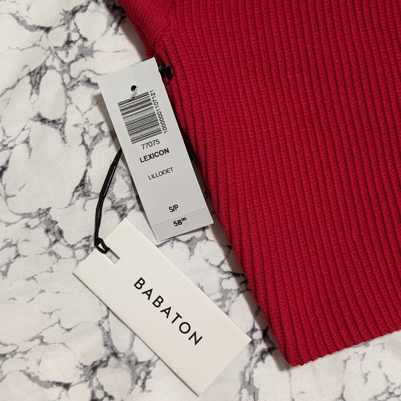 Aritzia Wilfred Sculpt Knit Criss Cross Tank - Lillooet - Size S - Picture 3 of 5